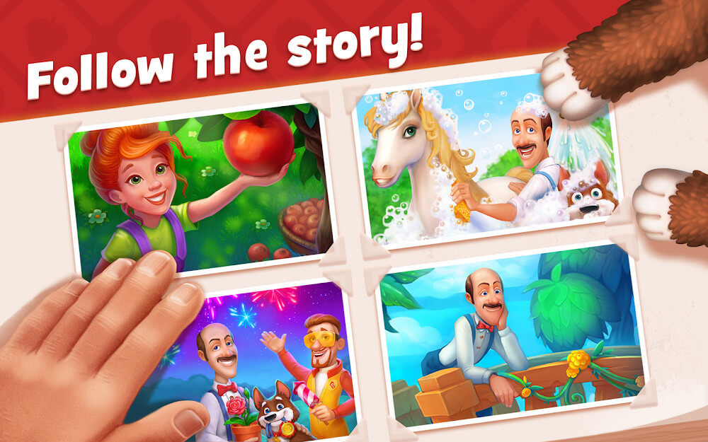 Gardenscapes v8.1.0 MOD APK (Unlimited Coins, Stars)