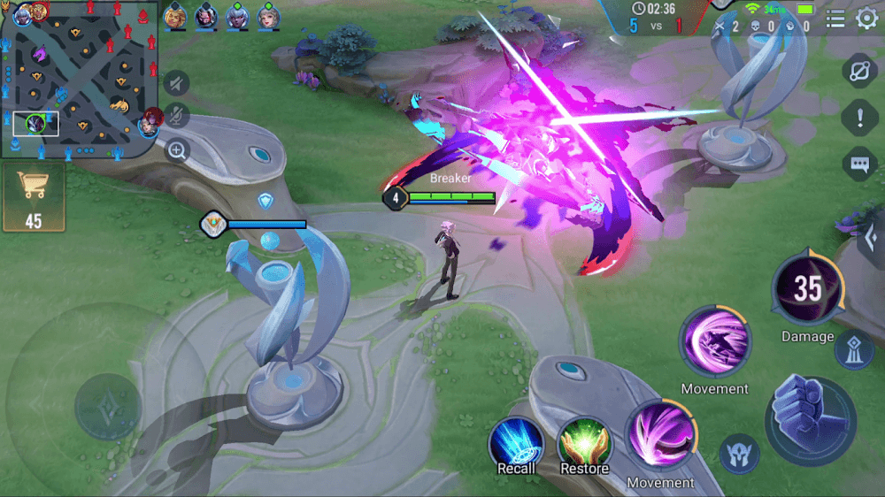 Garena AOV v1.55.1.3 MOD APK (Map Hack, 60 FPS, Drone View)