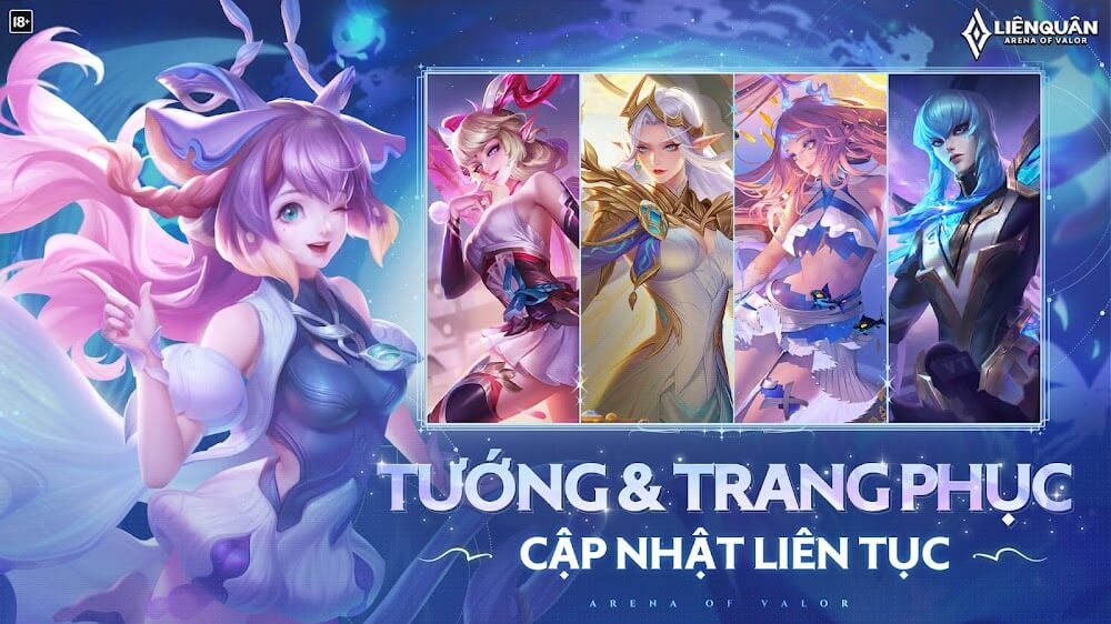 Garena Liên Quân Mobile v1.55.1.2 MOD APK (MapHack, Drone View, 60FPS, AntiBan)