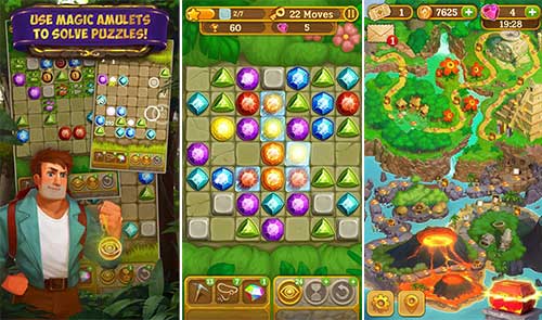 Gemcrafter Puzzle Journey 1.4.1 Apk Mod Coin Android