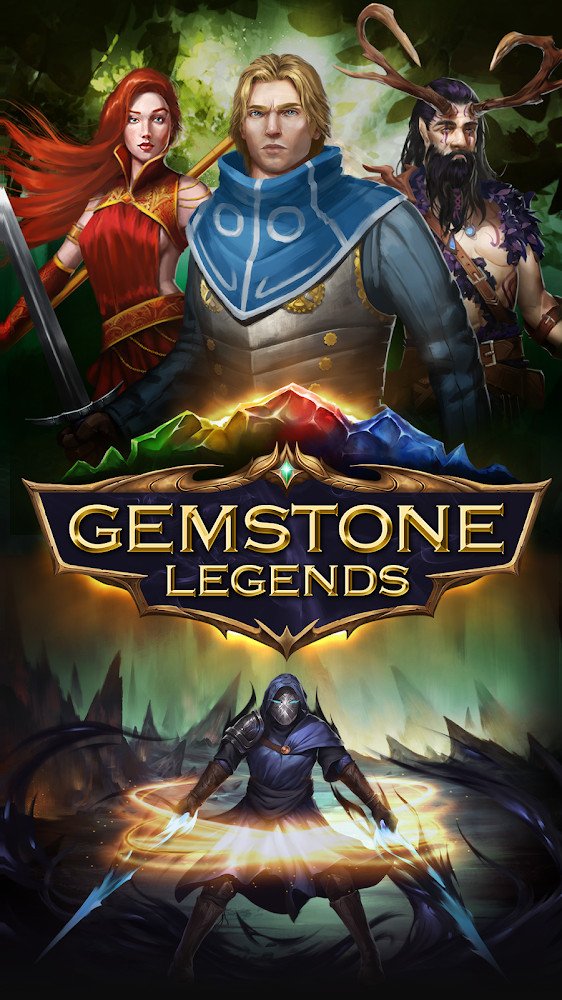 Gemstone Legends v0.39.411 MOD APK (God Mode/One Hit)