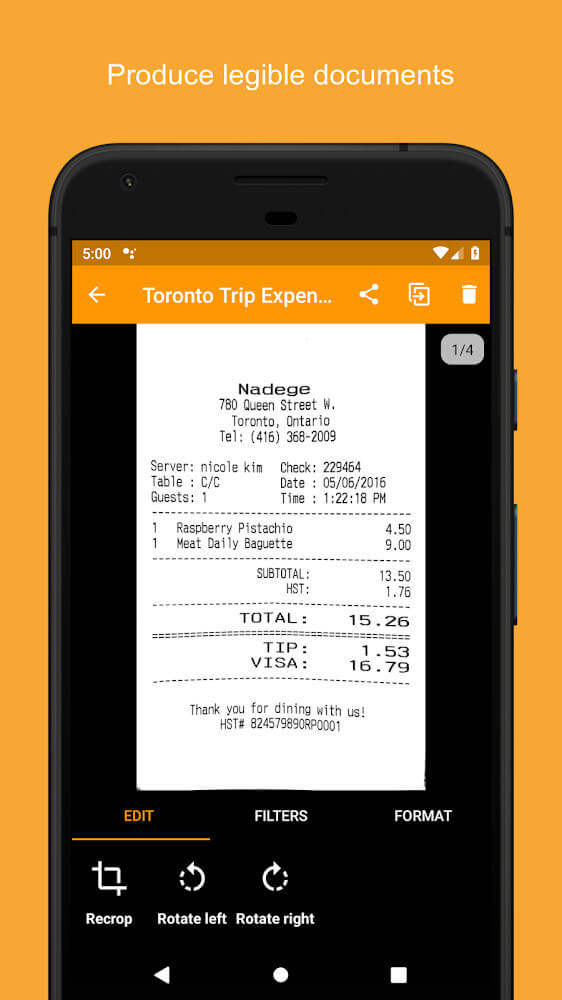 Genius Scan v7.20.0 b5355 MOD APK (Optimized/No ADS)