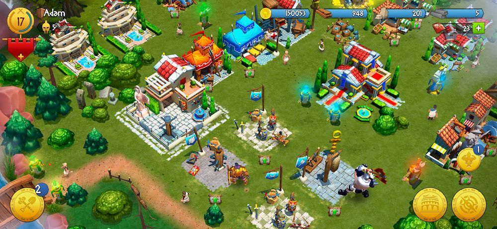 Gladiator Heroes of Kingdoms v3.06.01 MOD APK (One Hit, God Mode)