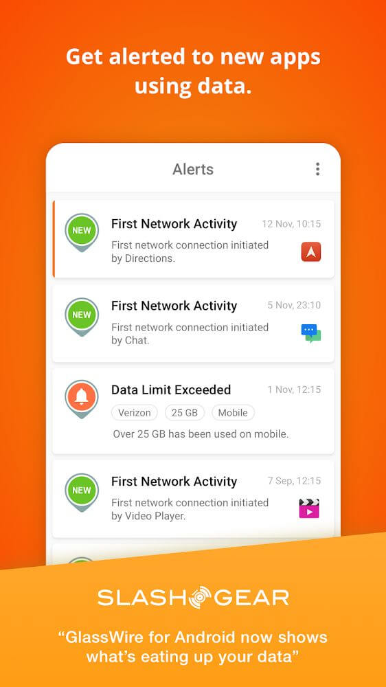 GlassWire Data Usage Monitor v3.0.385r APK + MOD (Premium Unlocked)