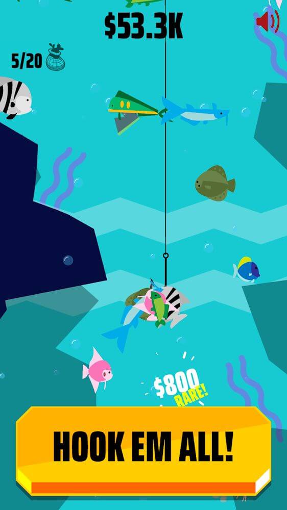 Go Fish! v1.5.4 MOD APK (Free Rewards)