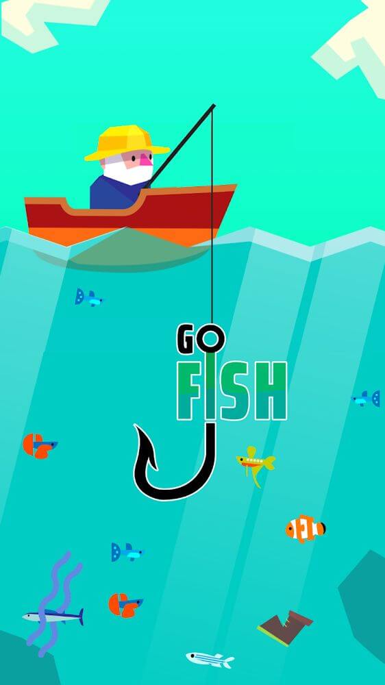 Go Fish! v1.5.4 MOD APK (Free Rewards)