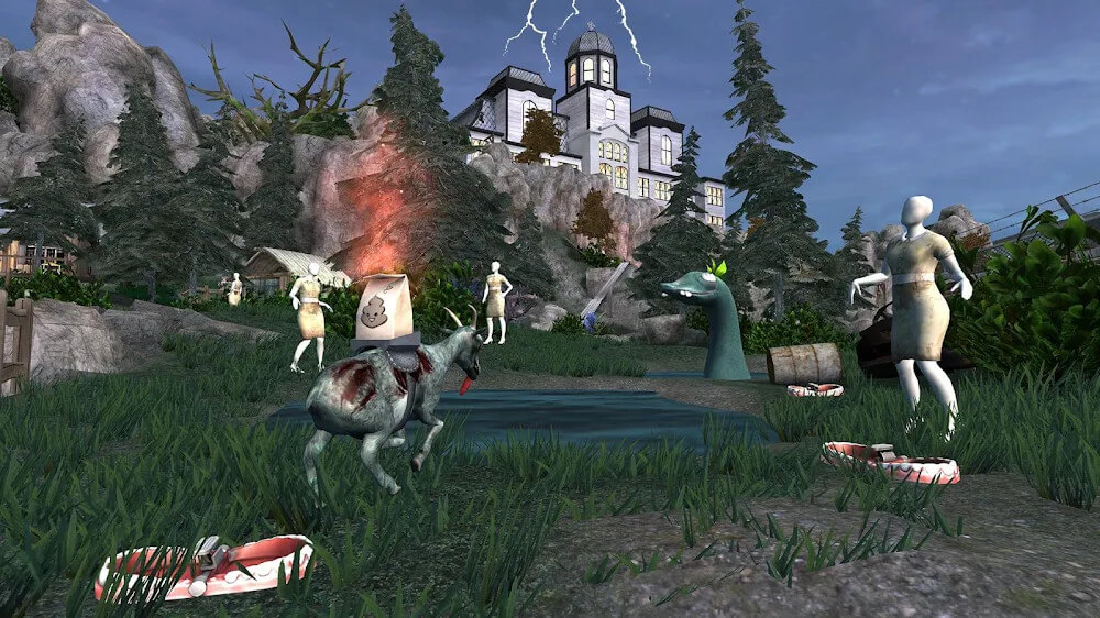 Goat Simulator GoatZ v2.0.5 MOD APK + OBB (Full Premium)