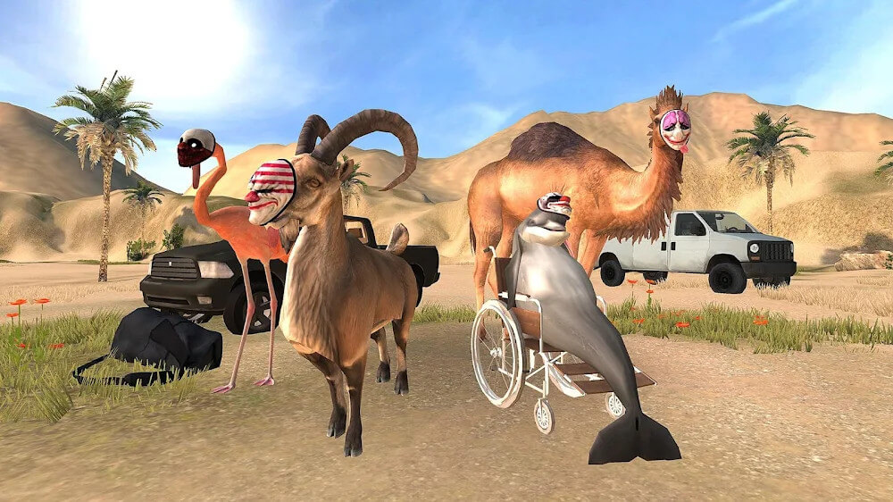 Goat Simulator Payday v2.0.5 MOD APK (Full Version Unlocked)