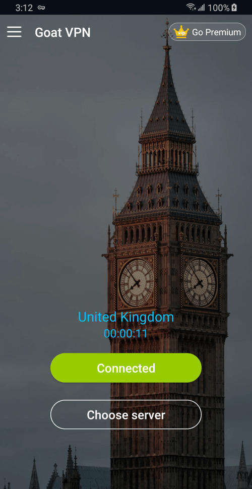 Goat VPN v3.7.2 MOD APK (Premium Unlocked)