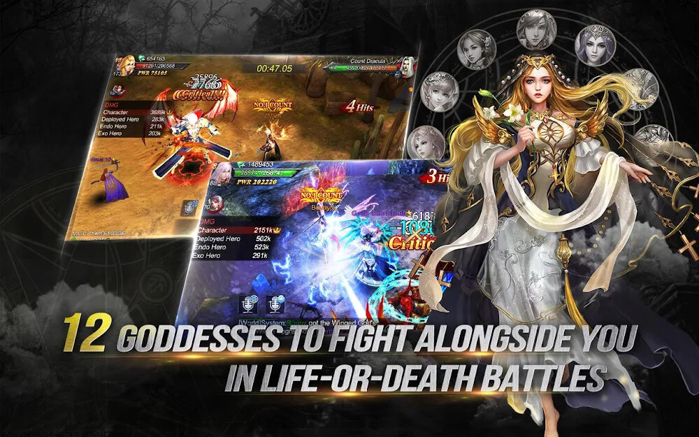 Goddess: Primal Chaos v1.121.120501 MOD APK (Mega Menu, Instant Win)