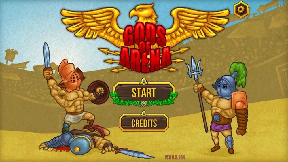 Gods Of Arena v2.1.10 MOD APK (Unlimited Money, Speed)