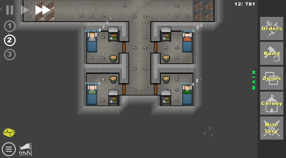 Going Deeper! Colony Sim v0.4.5b MOD APK (Unlocked Sanbox)