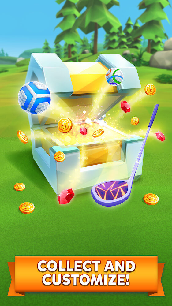 Golf Battle v2.6.1 MOD APK (Freeze Bots, Unlocked All)