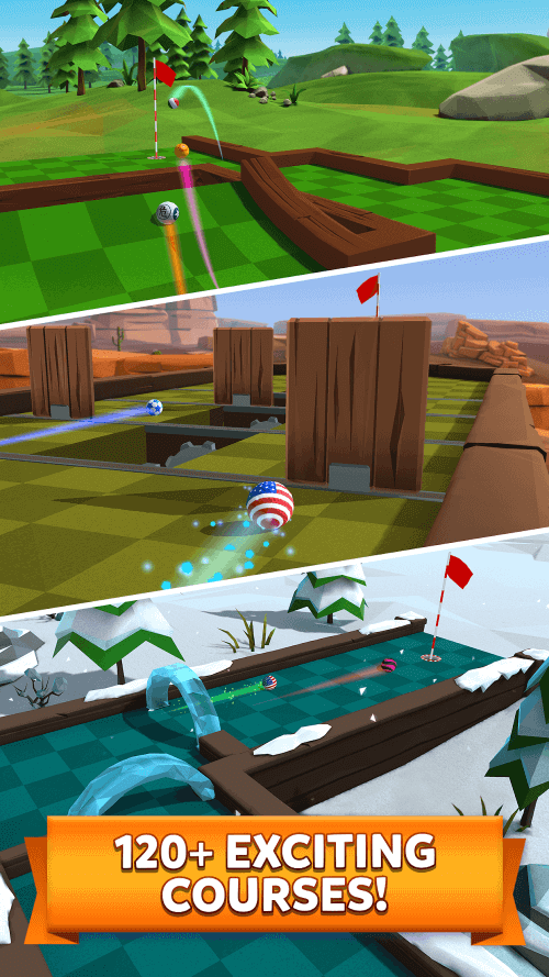 Golf Battle v2.9.3 MOD APK (Automatically hit the hole)