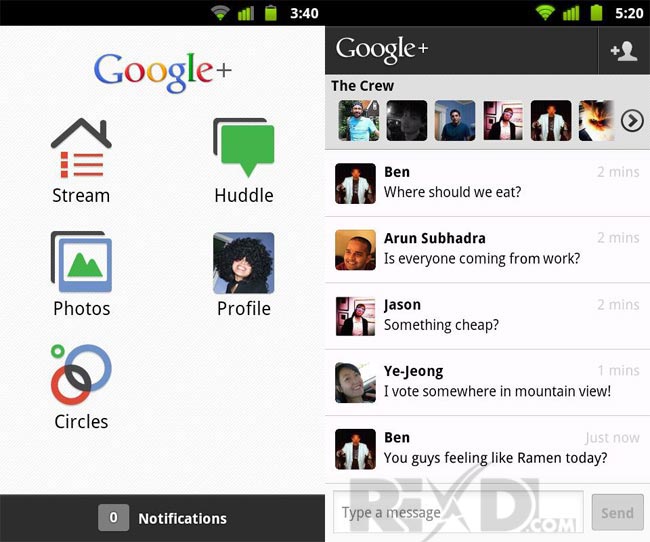 Google+ 7.0.0.111900548 Apk for Android