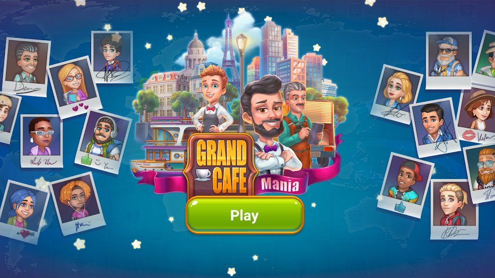 Grand Cafe Mania v0.19 MOD APK (Free Purchased) Download