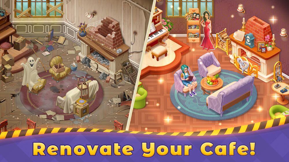 Grand Cafe Story v2.0.45 MOD APK (Free Shopping)