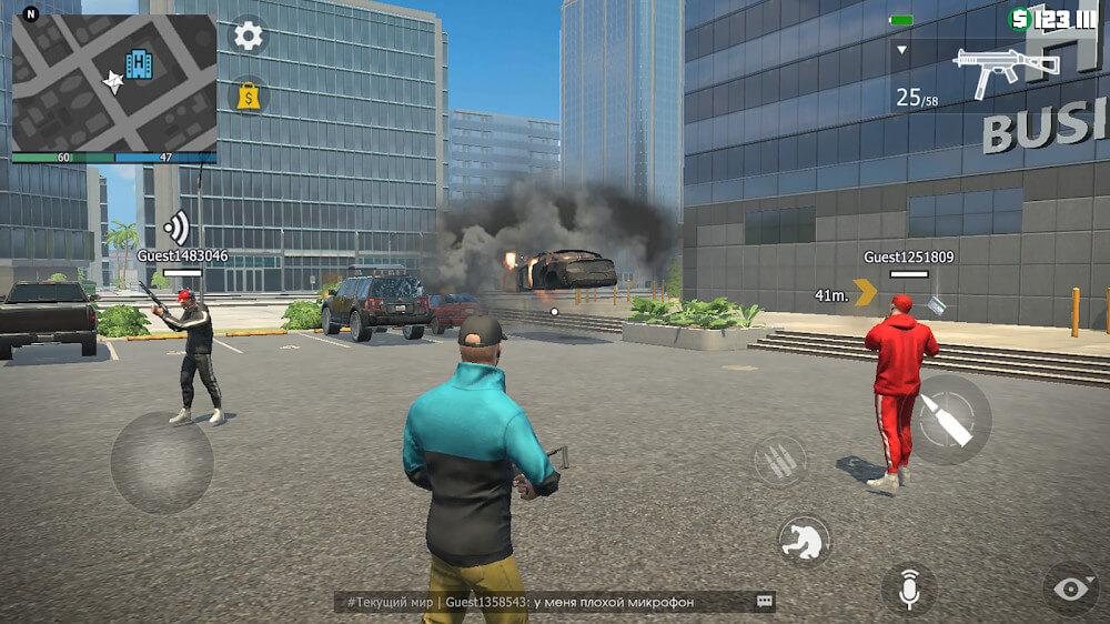 Grand Criminal Online v0.9.6 APK + MOD (Menu/Ammo, Immortality)