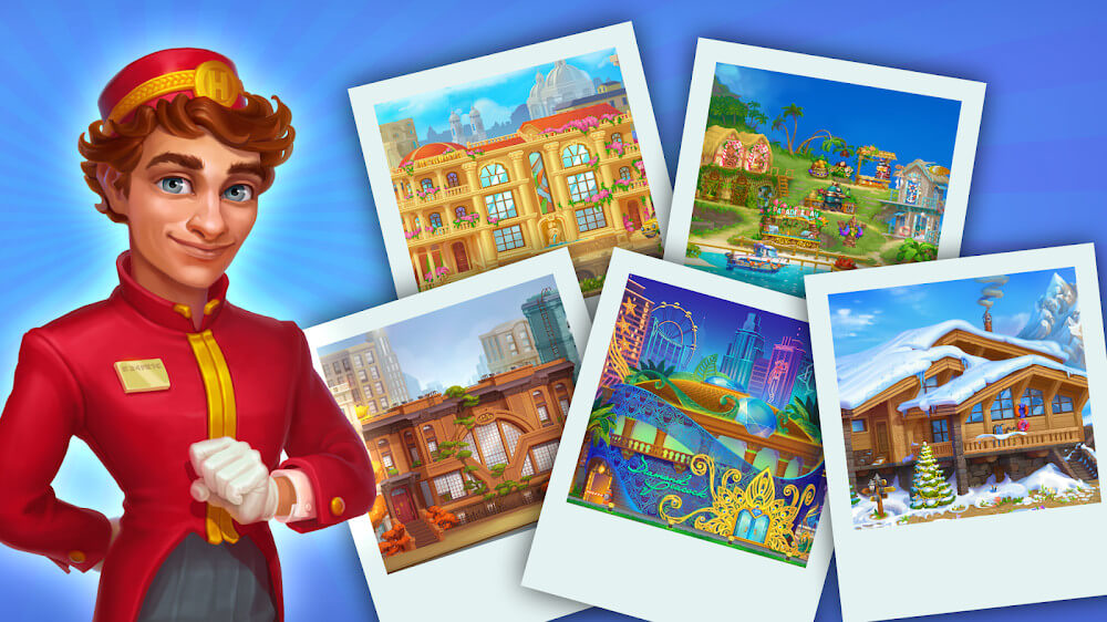 Grand Hotel Mania v4.7.0.10 MOD APK (Unlimited Money)