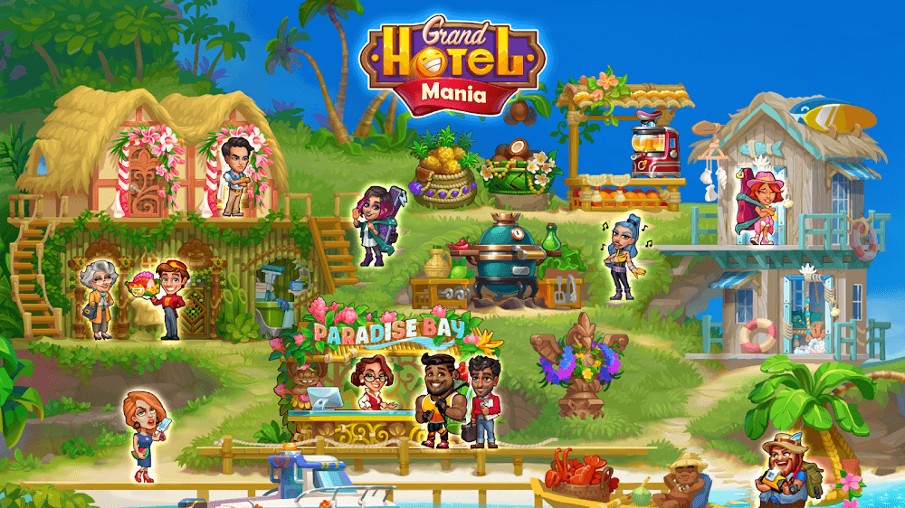 Grand Hotel Mania v4.7.2.5 MOD APK (Unlimited Money, High Reward)