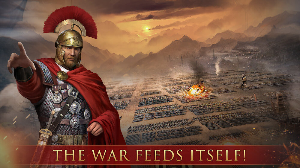 Grand War: Rome Strategy Games v907 MOD APK (Unlimited Money/Medals)