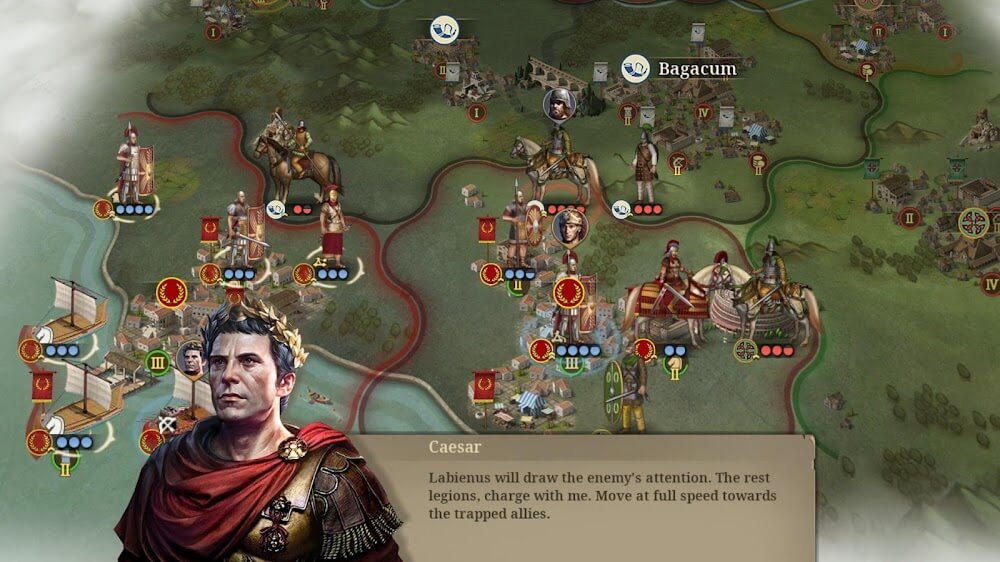 Great Conqueror: Rome v2.1.0 MOD APK + OBB (Unlimited Gold/Medals)