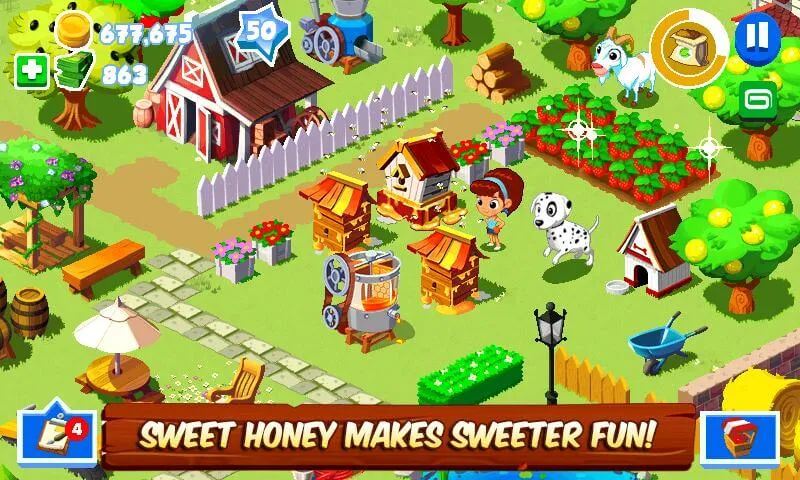 Green Farm 3 v4.4.4 MOD APK (Unlimited Money)