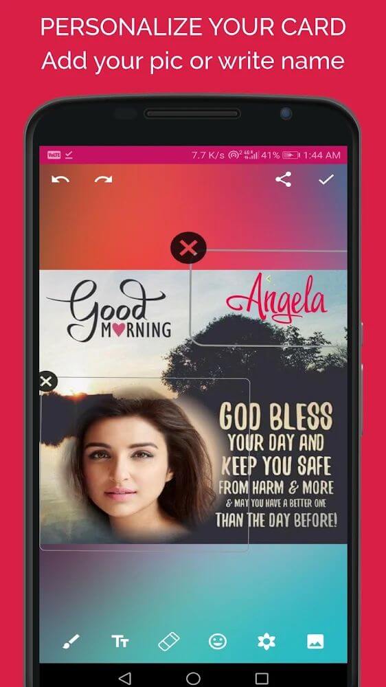 Greeting Photo Editor v4.7.7 APK (Paid)