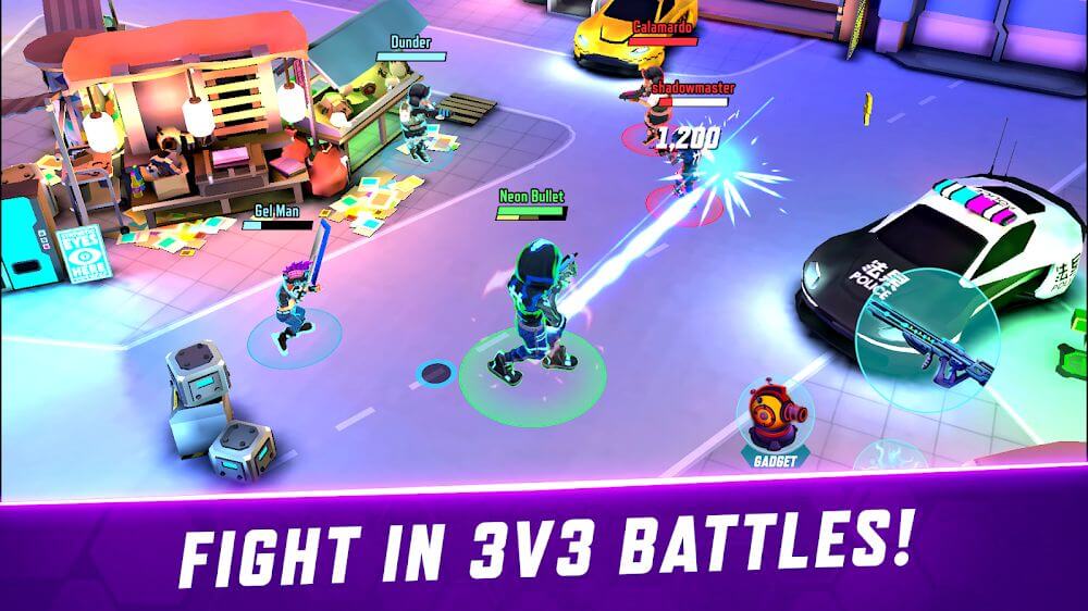 Gridpunk Battle Royale v1.2.01 MOD APK (Drone View, Unlimited MP)