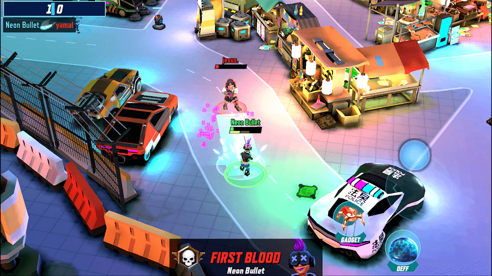 Gridpunk Battle Royale v1.2.01 MOD APK (Menu, Money, God Mode)