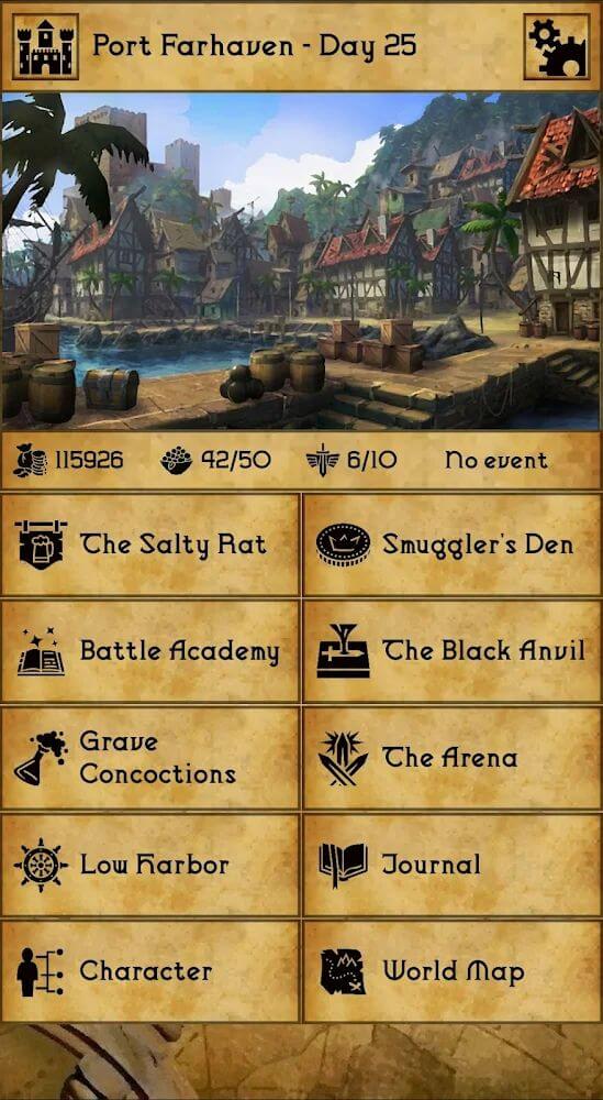 Grim Tides v1.1.14 MOD APK (Free Purchase)