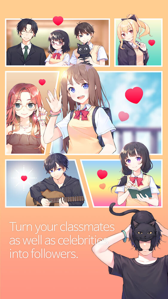 Guitar Girl v5.6.0 APK + MOD (MENU/Unlimited Love, Fan)