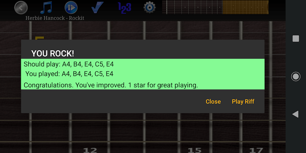 Guitar Riff Pro vImproved Hammer on MOD APK (PAID/Patched)