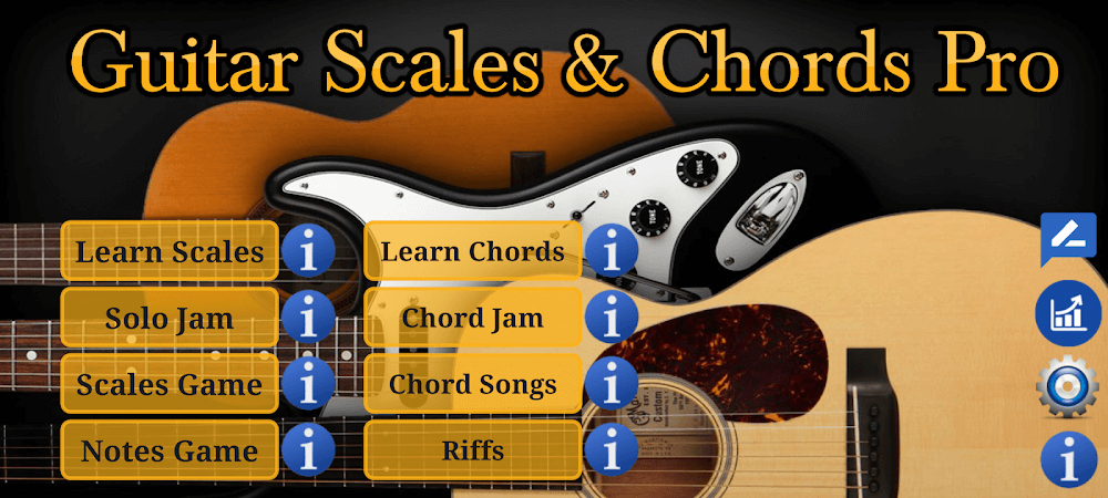 Guitar Scales & Chords Pro vTuner b142 APK (PAID/Patched)