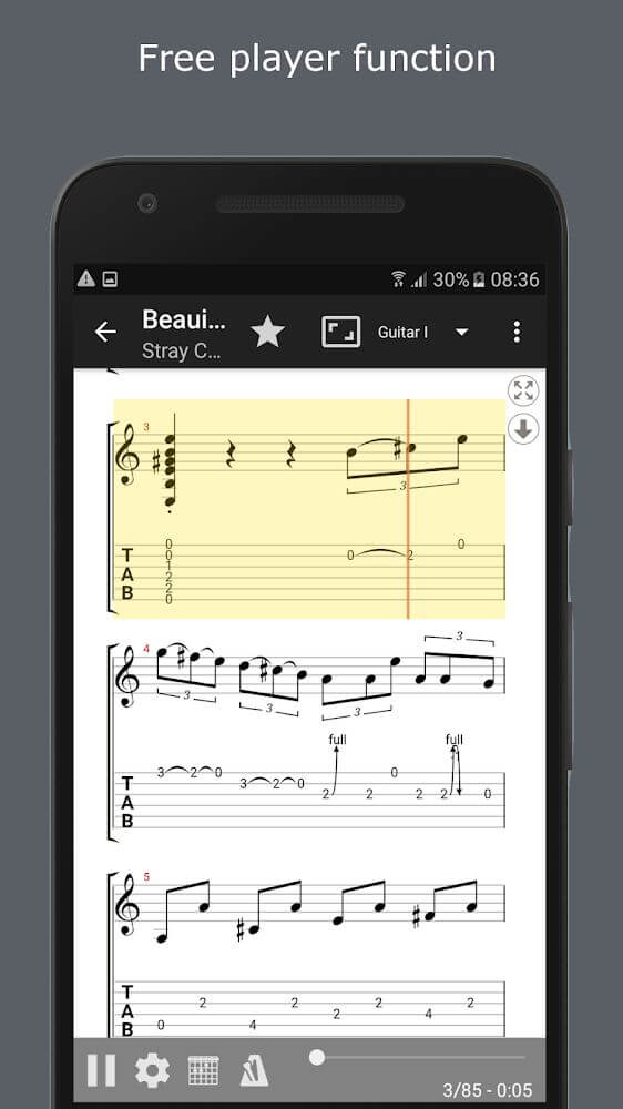 GuitarTab v3.9.8 MOD APK (Premium Unlocked)