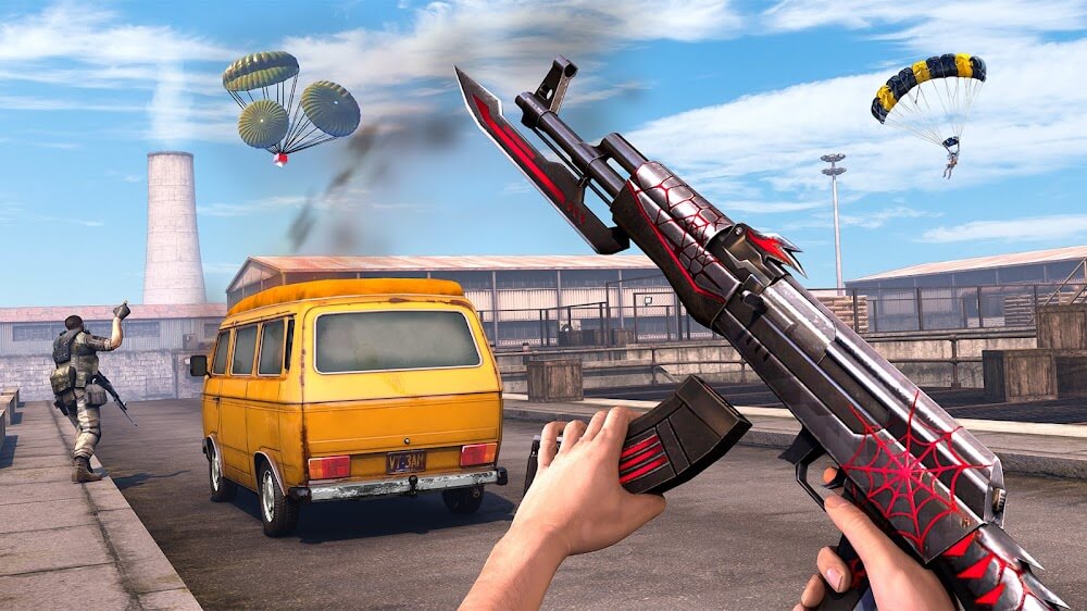 Gun Games Offline : Goli Game v6.6 MOD APK (God Mode | Dumb Enemy)