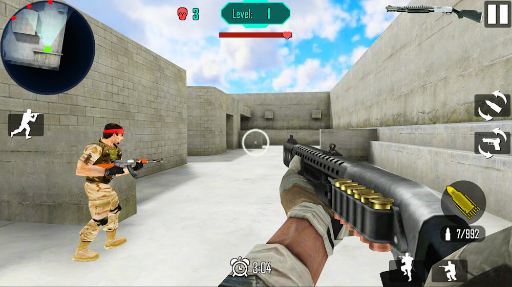 Gun Shoot War v11.29 MOD APK (One Hit/God Mode)