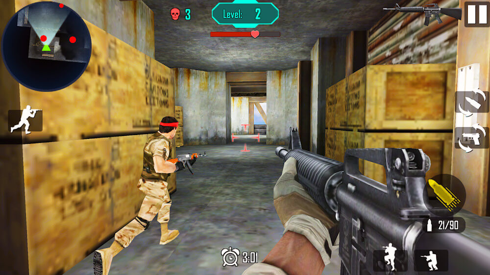 Gun Shoot War v11.29 MOD APK (One Hit/God Mode)