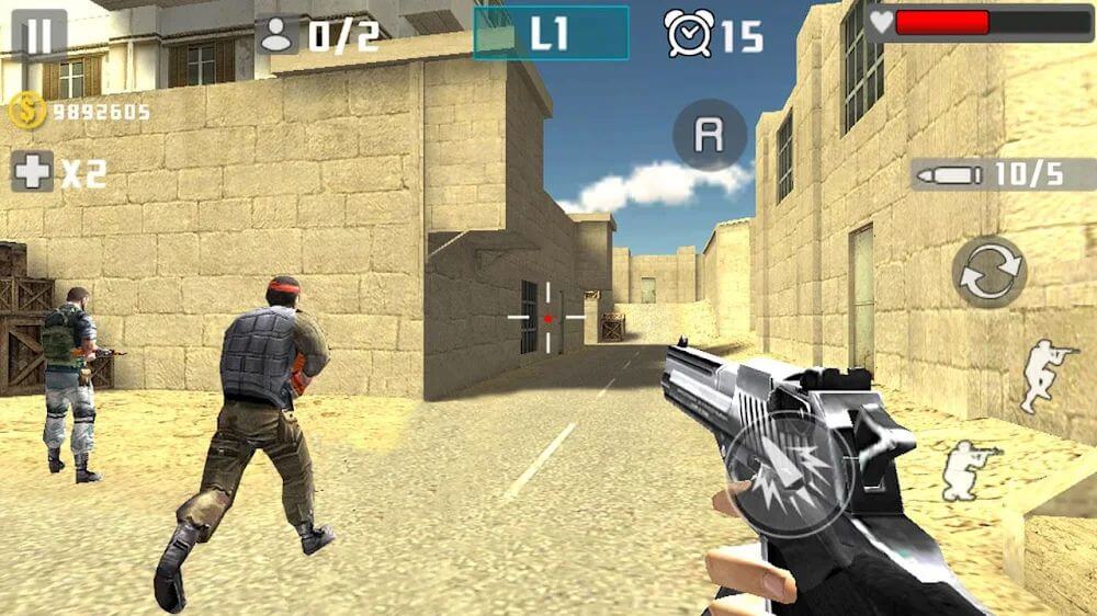 Gun Shot Fire War v2.0.7 MOD APK (God Mode, Money)