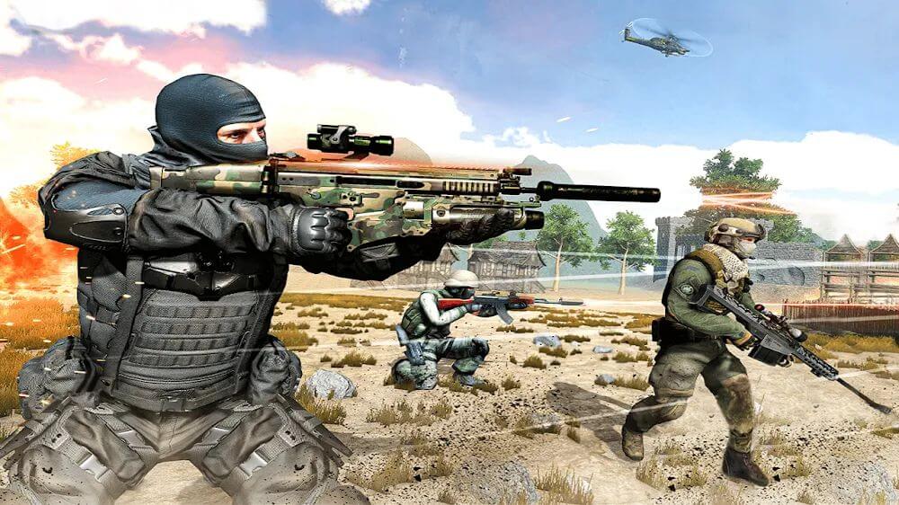 Gun Strike: Offline Shooting 3D v3.1.1 MOD APK (Unlimited Coins)