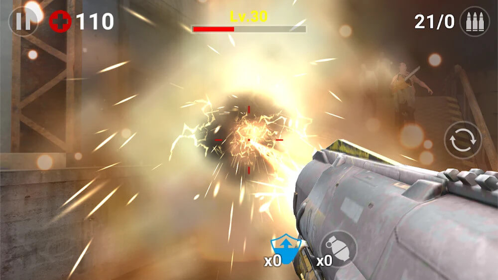 Gun Trigger Zombie v1.7.1 APK + MOD (Dumb Enemy/God Mode)