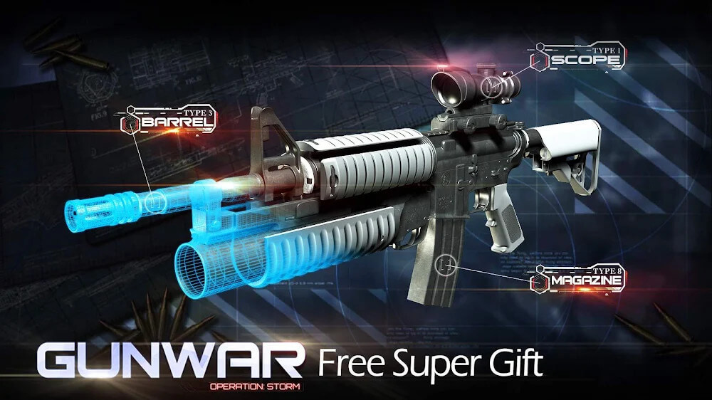 Gun War v3.0.7 MOD APK (Unlimited Money, Ammo)