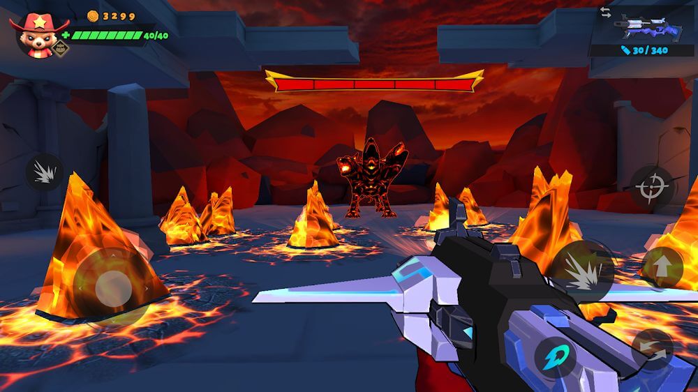 Gunfire: Endless Adventure v1.0.17 MOD APK (God Mode, One Hit, Money)