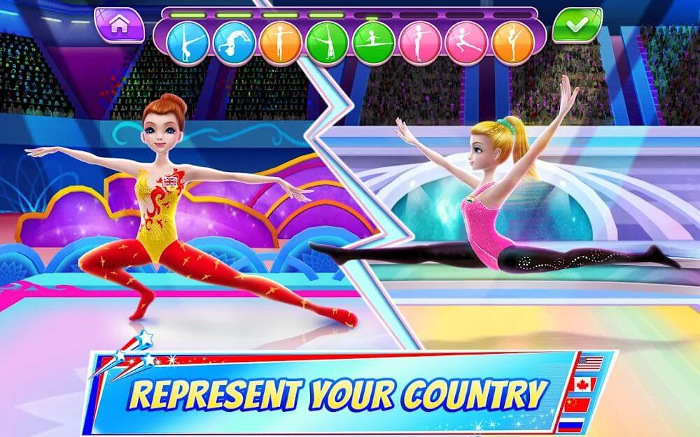 Gymnastics Superstar v1.6.3 MOD APK + OBB (All Unlocked)