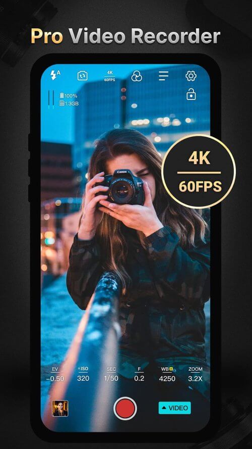 HD Video Camera v1.3 MOD APK (Premium Unlocked)