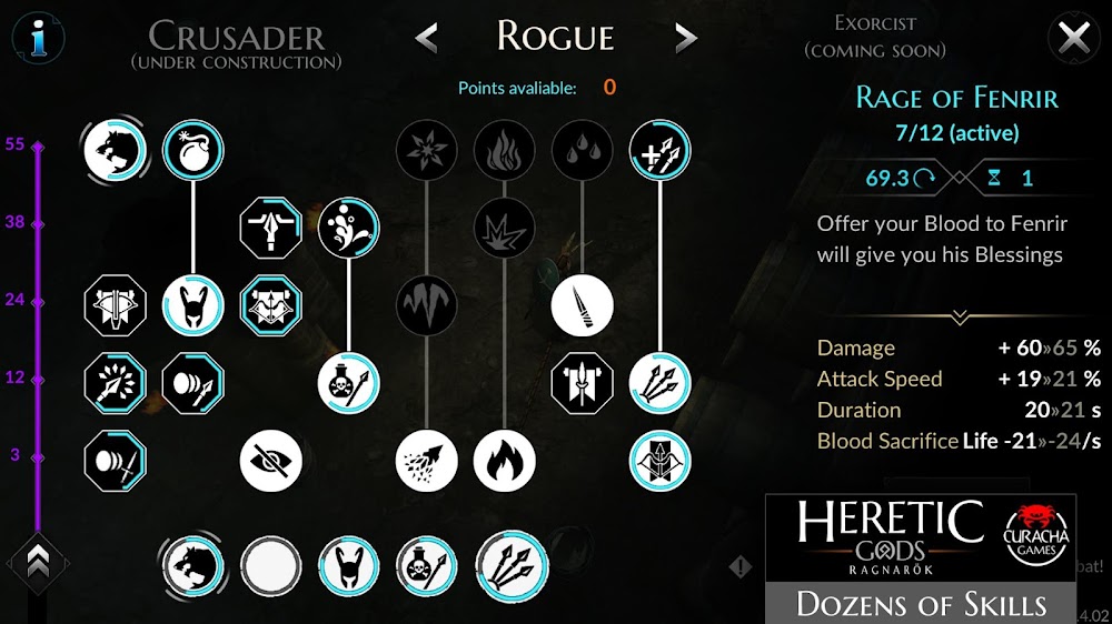 HERETIC GODS v1.30.15 MOD APK (Free Purchases)