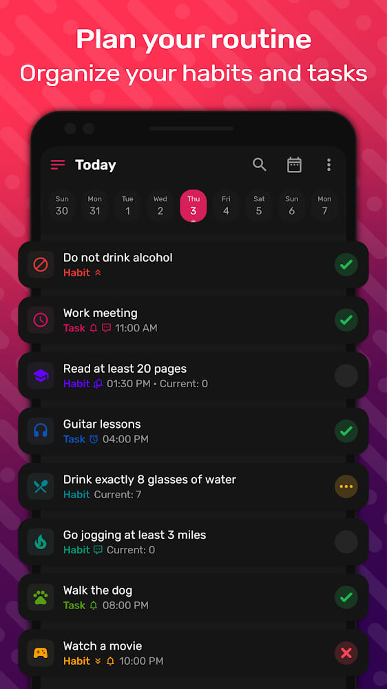 HabitNow Daily Routine Planner v2.2.0 APK + MOD (Premium Unlocked)