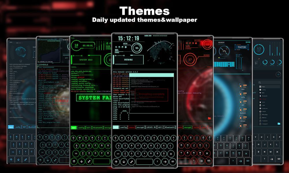 Hacker Theme Launcher v6.7.0 MOD APK (Premium Unlocked)