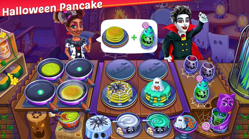 Halloween Cooking v1.8.5 MOD APK (Unlimited Money)