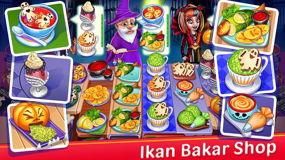 Halloween Cooking v1.8.5 MOD APK (Unlimited Money)